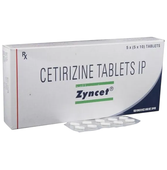 zyncet 10mg tablet 10's